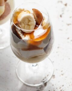Caramel Banana Pudding