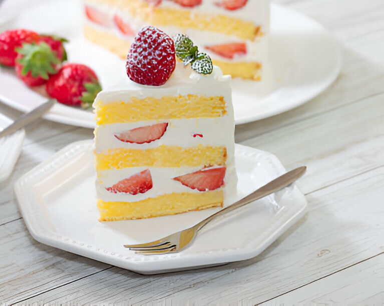 fruit sponge cake